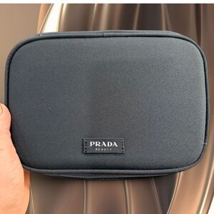 Prada Beauty Cosmetic Bag Makeup Bag Storage Case Travel Pouch
